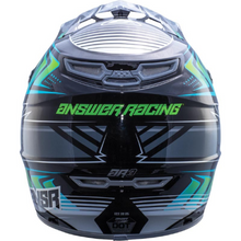 Load image into Gallery viewer, New ANSWER Racing AR3 Haze Grey Teal MX Motocross Dirtbike Adult Helmet XL
