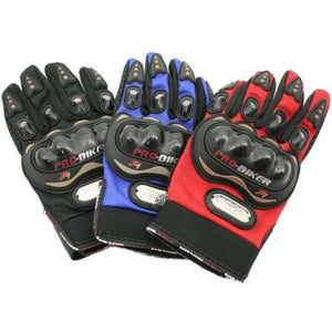 ProBiker Summer Motorcycle Gloves Full Finger Breathable Racing Motorbike Gloves