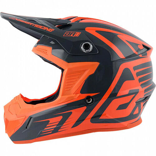 New ANSWER Racing Orange Charcoal MX Kids Motocross Motorbike Helmet Dirtbike