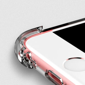 Shockproof Tough Gel Clear Case Cover for Apple iPhone 5 5s SE 6 6s 7 8 Plus 11