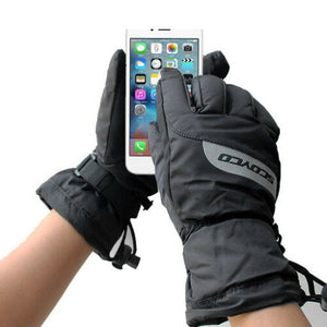 Motorcycle Touch Screen Waterproof Gloves Motorbike Winter Thermal Ski Snow MC32