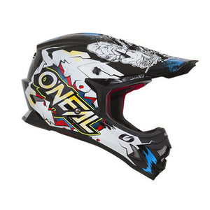 New ONEAL Racing Series 3 Villain White MX Motocross Dirtbike Adult Helmet XXL