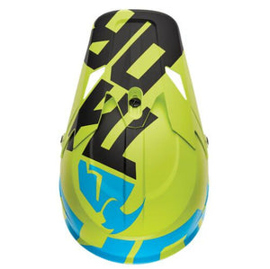 New Thor Racing Sector Level Blue Lime MX Motocross Dirtbike Helmet Matte 2XL