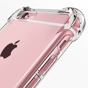 Shockproof Tough Gel Clear Case Cover for Apple iPhone 5 5s SE 6 6s 7 8 Plus 11