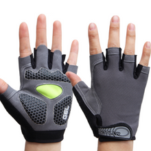 Load image into Gallery viewer, Road Mountain Bicycle Cycling Silicone GEL Half Finger Gloves Anti Skid MTB Bike
