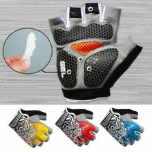 Load image into Gallery viewer, Road Mountain Bicycle Cycling Silicone GEL Half Finger Gloves Anti Skid MTB Bike
