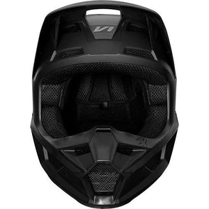 New FOX Racing 2019 V1 MATTE BLACK MX Kids Motocross Motorbike Helmet Dirtbike